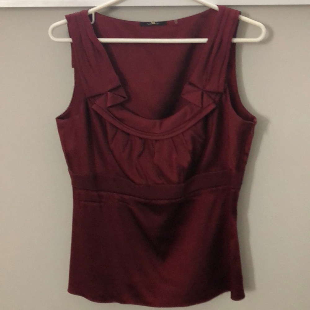 Ruby red Tahiti top Medium